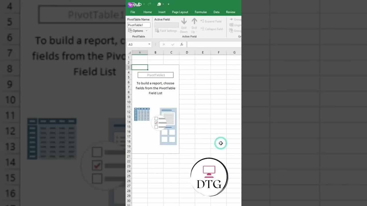 Pivot Table Create Excel 