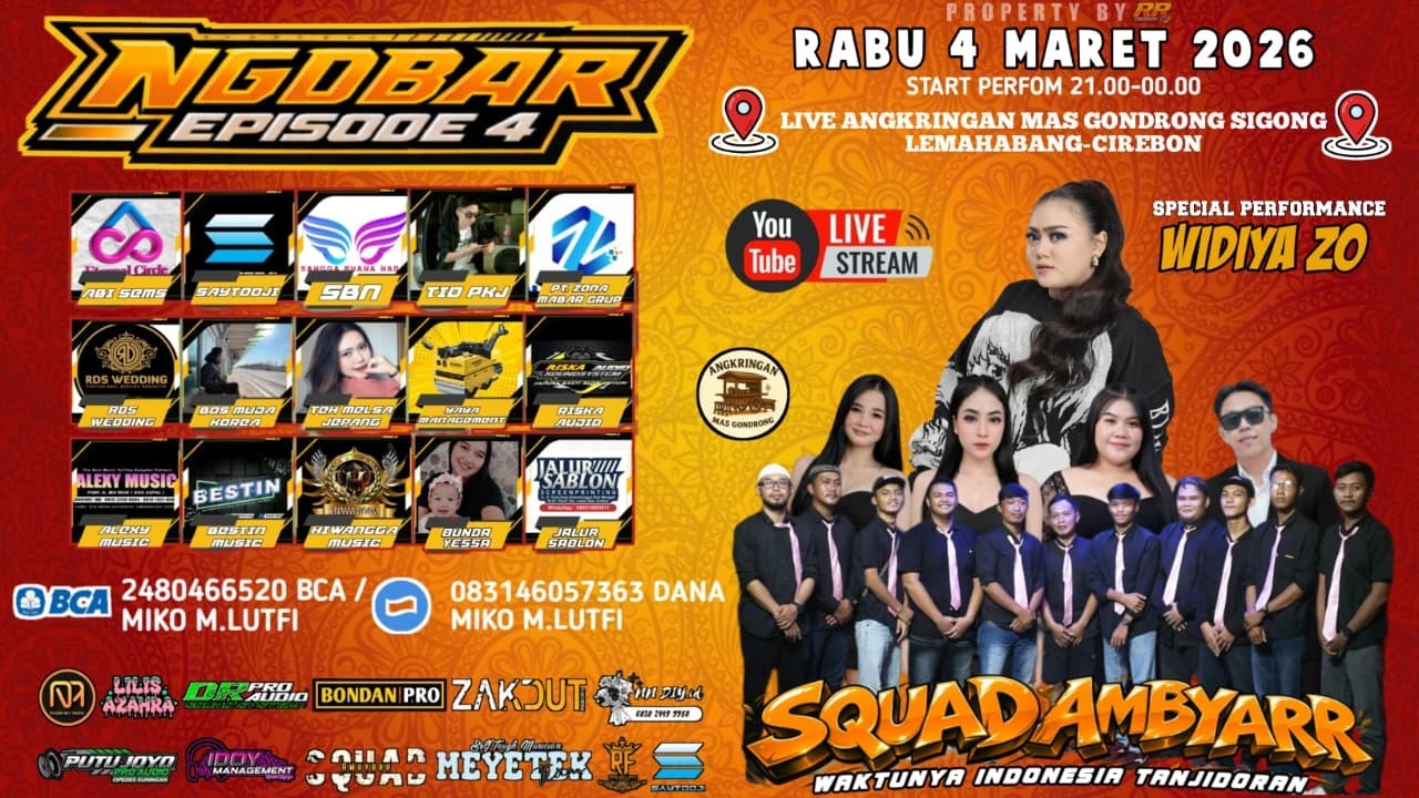 LIVE NGOBAR || ANGKRINGAN MAS GONDRONG || SIGONG - LEMAHABANG - CIREBON | 4 MARET 2026  || EPISODE 4