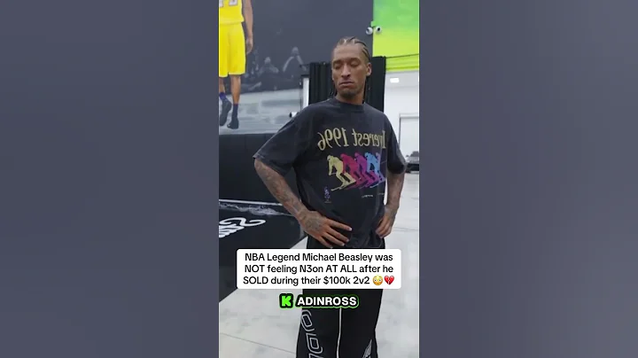 NBA Legend Michael Beasley was NOT feeling N3on AT ALL after he SOLD during their $100k 2v2 😳💔