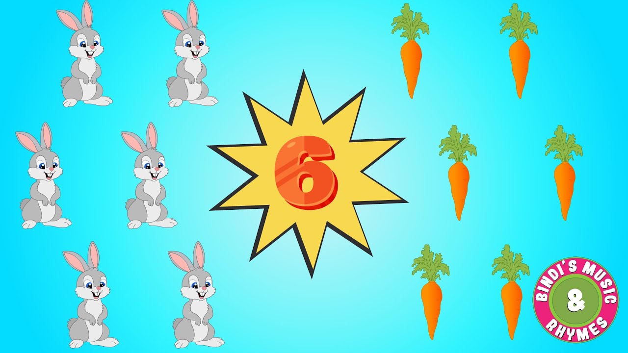 Number 6 Song | Learn Counting - Nursery Rhymes for kids | Bindi's ...