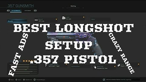 THE BEST .357 SETUP FOR LONGSHOTS FAST AND EASY- CALL OF DUTY MODERN WARFARE