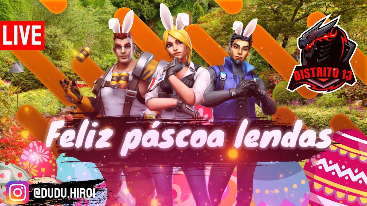 LIVE PRÉ- PÁSCOA PRA VOCÊS KKK !! - OMEGA LEGENDS!