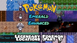 Pokemon Emerald - All Legendary Pokemon Locations - Dailymotion Video