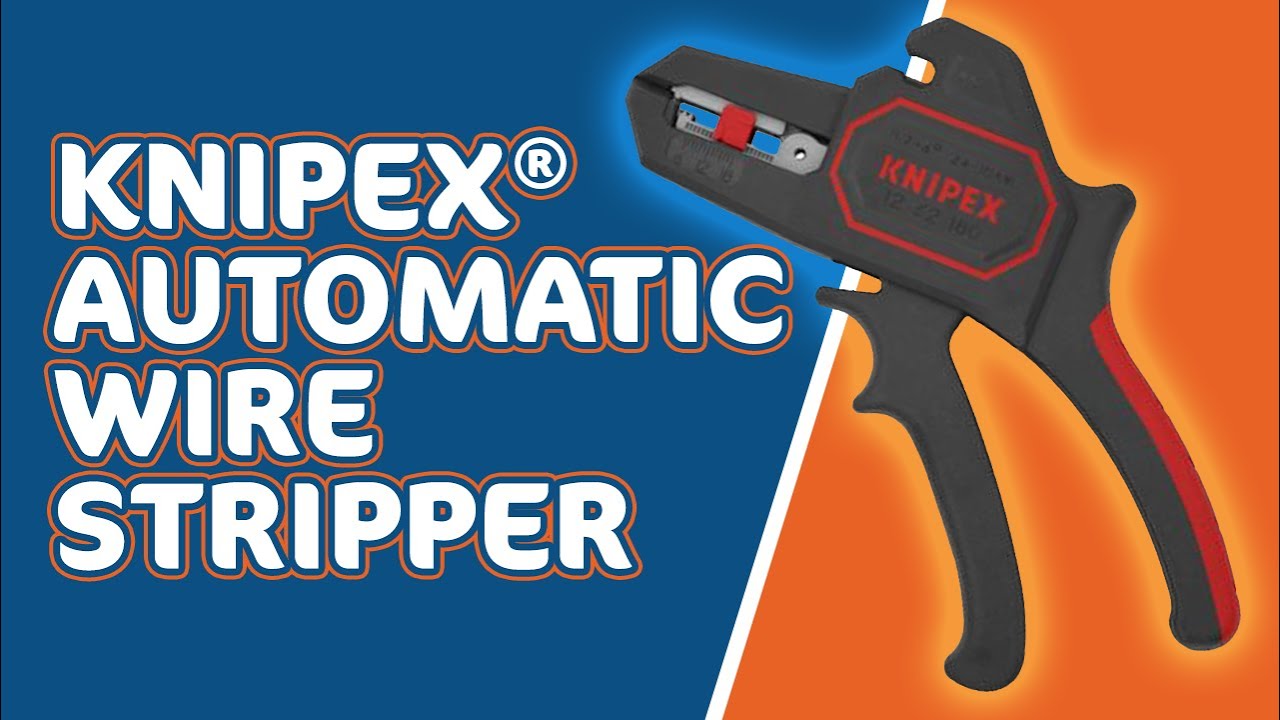 Achieve Precise Perfection with the KNIPEX® 12 62 180 Wire Stripper