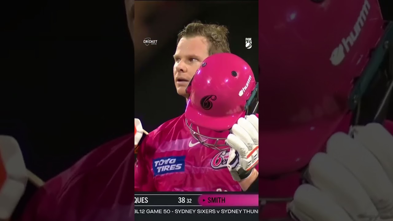 Steve Smith SMASHES another BBL hundred #BBL12