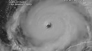 2005 Rita - 1 Kilometer Resolution Visible Satellite Imagery Animation