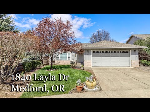 1840 Layla Dr, Medford, OR home video tour