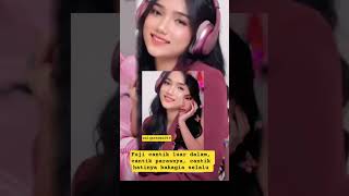 Fuji cantik luar dalam,  cantik parasnya dan cantik hatinya bahagia selalu #fuji#shorts