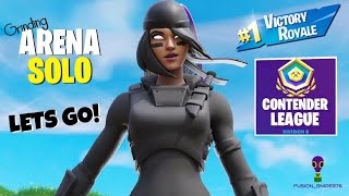 ARENA SOLO!! Winning in Solos! (Fortnite Season 3)