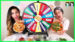 Mystery Wheel Of Pizza Switch Up Challenge