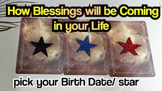 Hindi:How Blessings Will Come (DoB)In your Life 🌟 pick a card ♦️ psychic reading 