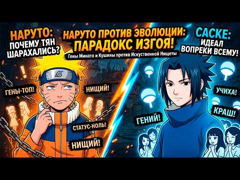 Почему Саске получал ВСЁ, а Наруто — ничего? Парадокс, о котором молчат