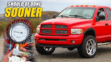 Blown Cummins Turbo VS Boost Leak Test