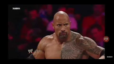 FULL MATCH-john cena&the rock vs the miz& R-Truth:survivor series 2011