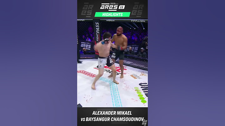 Highlights #ARES12 - Chamsoudinov vs. Mikael