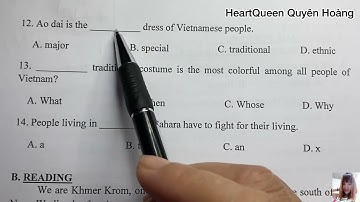 Giải đề thi giữa kỳ 1 Tiếng Anh lớp 8 - Đạt gửi