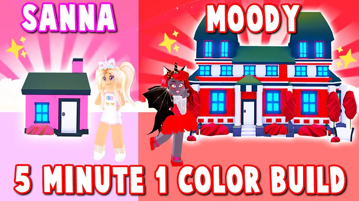 5 Minute 1 Color Build Challenge With My BEST FRIE...