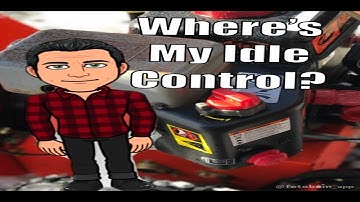How To Adjust Engine Idle Speed Ariens Deluxe 28 Snowblower