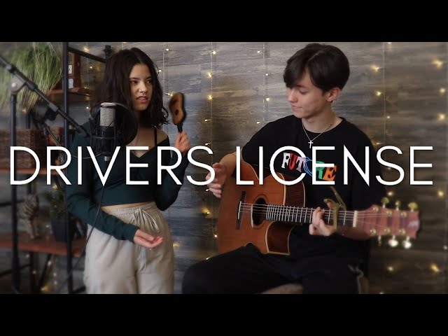 drivers license - Olivia Rodrigo - Acoustic / Vocal cover ft. Renee Foy class=