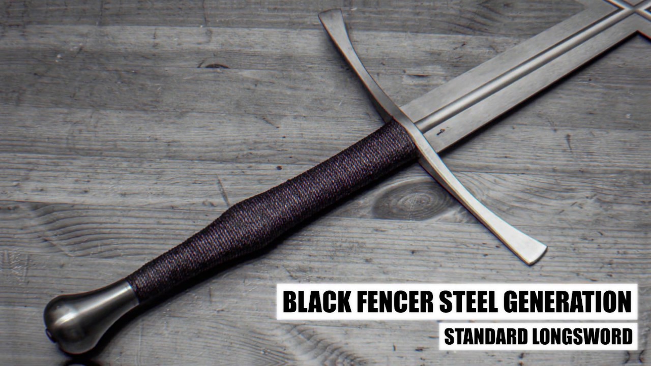 Black Fencer Steel Generation Standard Longsword