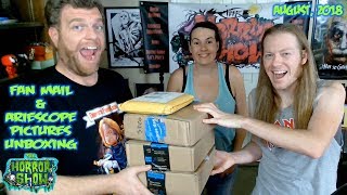 Viewer / Fan Mail & Ariescope Pictures Unboxing - August 26th, 2018 - The Horror Show