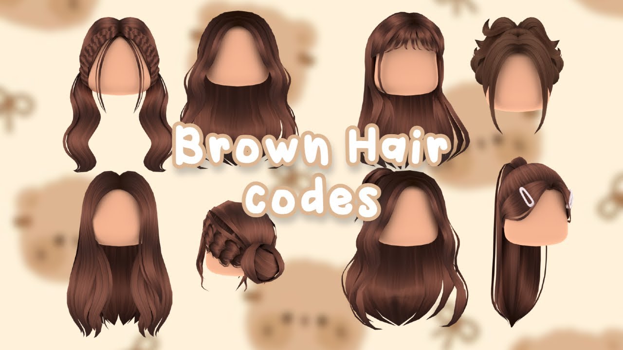 Cabelo id in 2023  Brown hair roblox id, Brown hair roblox, Brown hair id