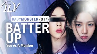 [AI COVER] BABYMONSTER (with Ahyeon) - BATTER UP | YOU As a Member OT8 | Karaoke Lyrics Line Distr.