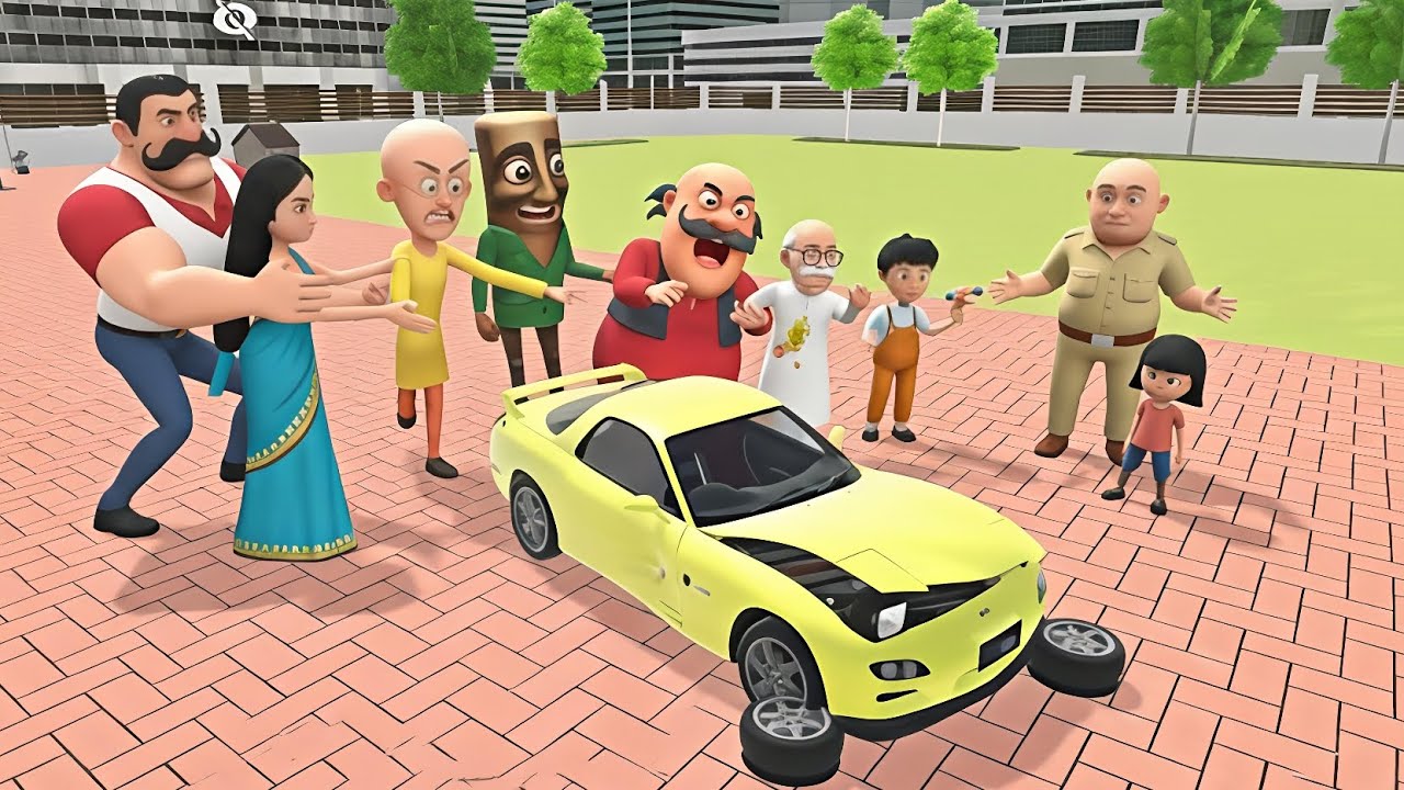 MOTU PATLU FAMILY FIGHTING 😆 TUNG TUNG SAHUR LAUGHING 