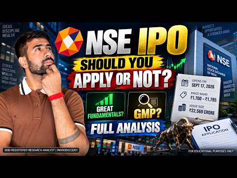 NSE IPO 2026: Should You Apply? | GMP, Fundamentals, Valuation & Full Analysis