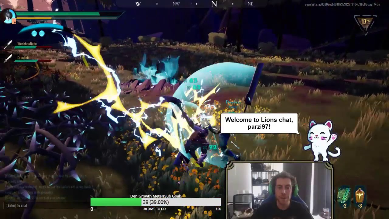 ChainBlade backflip dodge combo! - Dauntless - Lion_HDTV