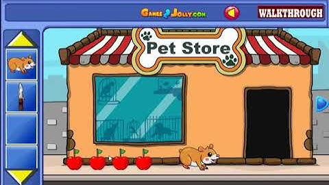 Treasure Trove Escape From Pet Shop Walkthrough - Games2Jolly