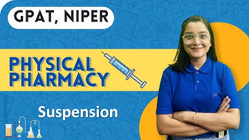 Suspension | Physical pharmacy| In English Complete explanation #gdcclasses