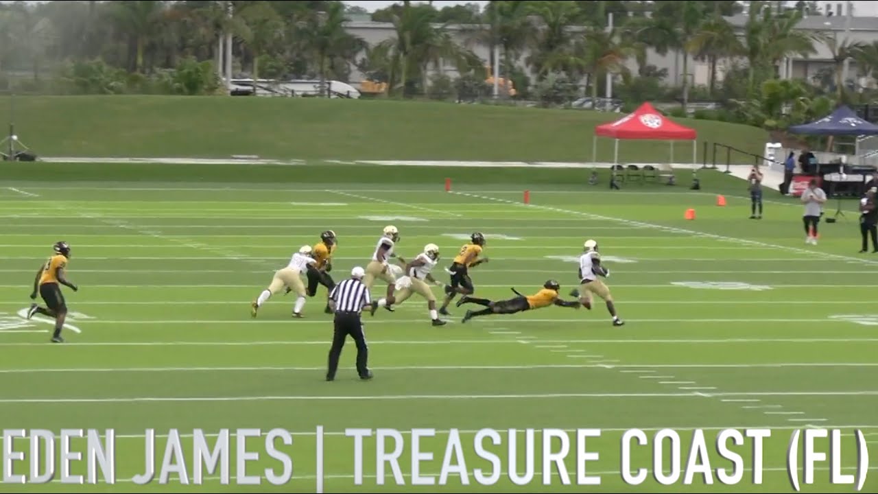 Eden James, son of Edgerrin James, rushes for nearly 300 yards & 2 TDs in win over American Heritage