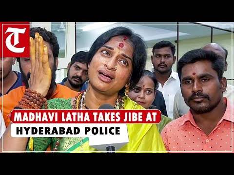 'Getting medal like FIR for telling truth…': BJP's Madhavi Latha takes jibe at Hyderabad police
