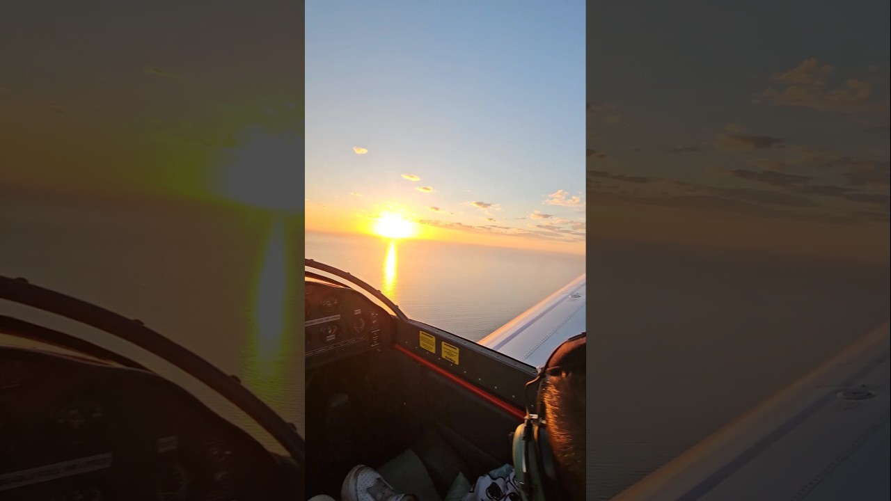 Zenith Sunset R View from Zenith Aircraft Sunset - YouTube