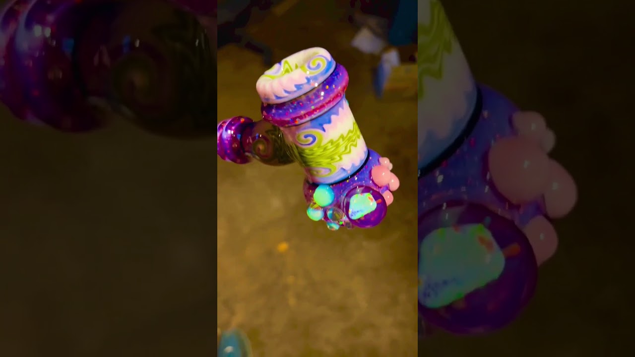 Functional glass art - form meets function in a beautiful way.