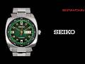 Мини-обзор Seiko Recraft Vintage Green Dial на Bestwatch.ru