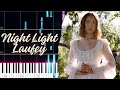 Night light  laufey best piano tutorial sheet  midi in the description laufey