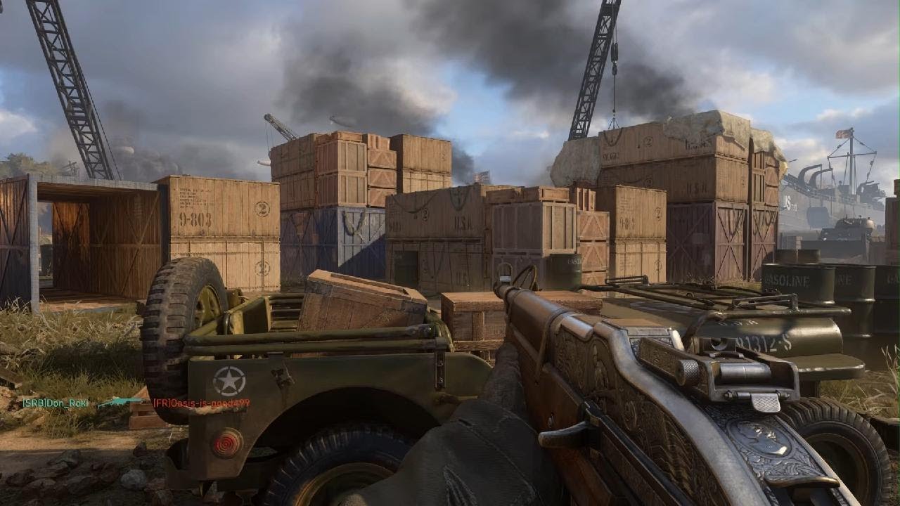 WW2 Hardcore TeamDeathmatch (Sort Of A 1v1)