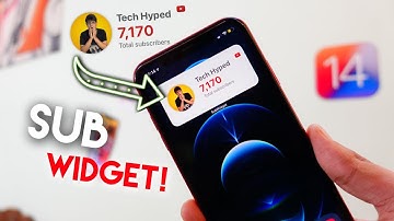 HOW TO GET SUBSCRIBER WIDGET ON ANY IPHONE! (IOS 15/14) (MUST DOWNLOAD EP 6)