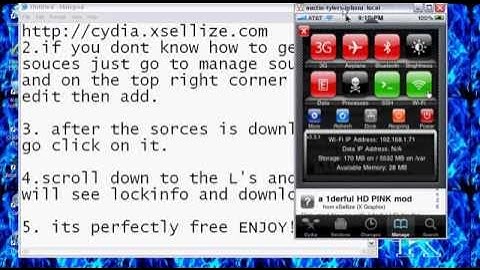 How to get lockinfo free on cydia