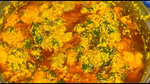 How to Make the Best Nigerian Egusi Soup Recipe | Egusi Elemi Meje Made Easy