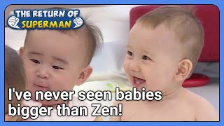 I've never seen babies bigger than Zen! (The Return of Superman Ep.403-5) | KBS WORLDTV 211024