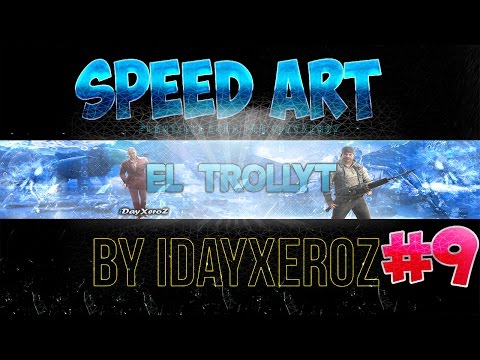 Speed-Art-Banner-#9-Para-El-TrollYT-|-iDayXeroZ-|-1080p-HD