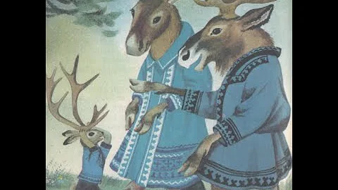 Отчего у зайца длинные уши (мансийская сказка)