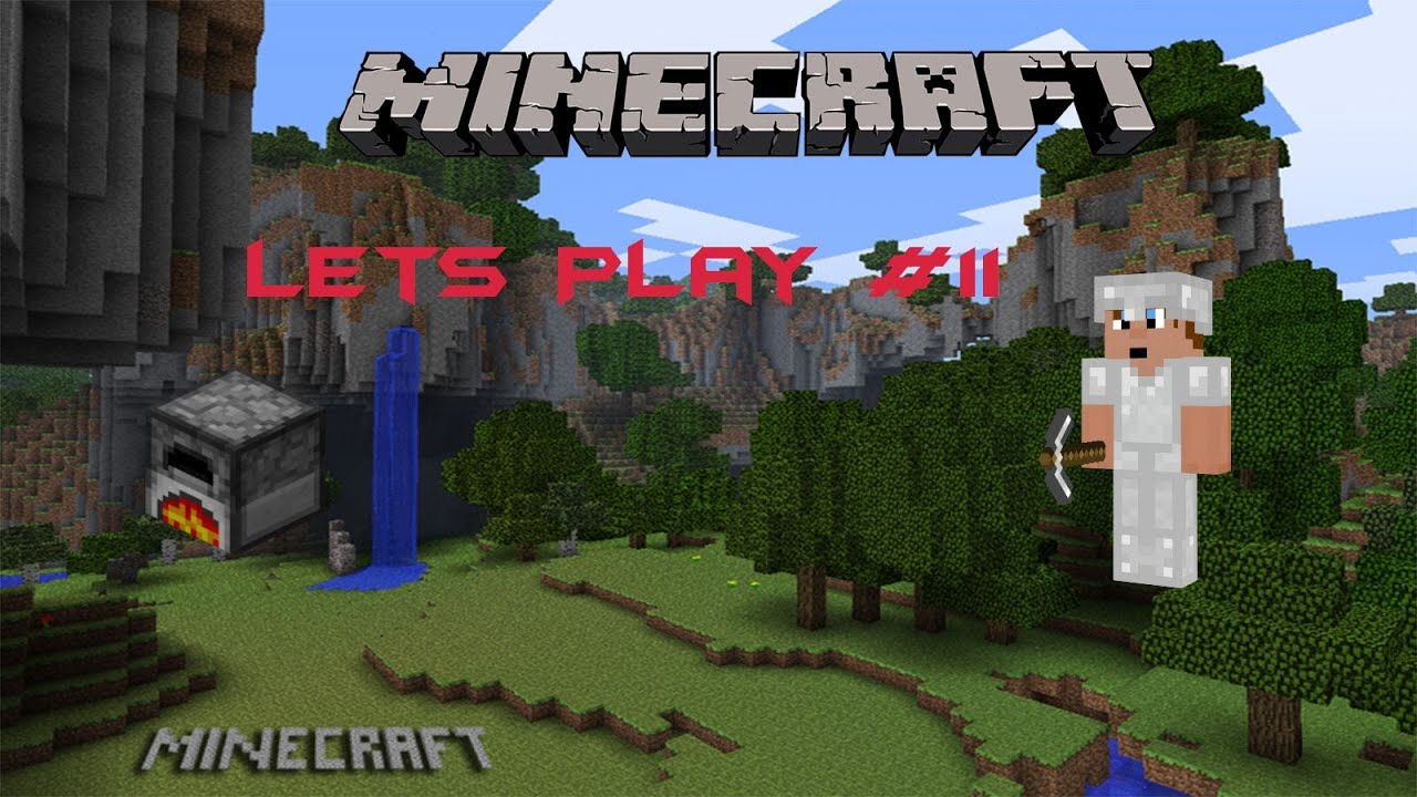 Lets Play Minecraft Episode 11 IRON ARMOR AND SMELTING YouTube