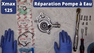 Comment Réparer La Pompe à Eau d'un Yamaha Xmax 125 (2006-2020) à l'Aide du Kit Réparation[Tuto n°7]