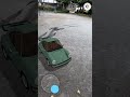 AR Racing car with wheel marks