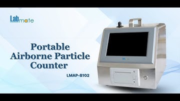 Labmate Portable Airborne Particle Counter LMAP-B102 – Air Monitoring for Cleaner Environments