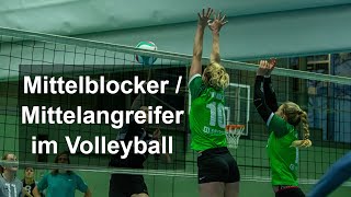 Die Mittelblocker / Mittelangreifer-Position im Volleyball screenshot 4